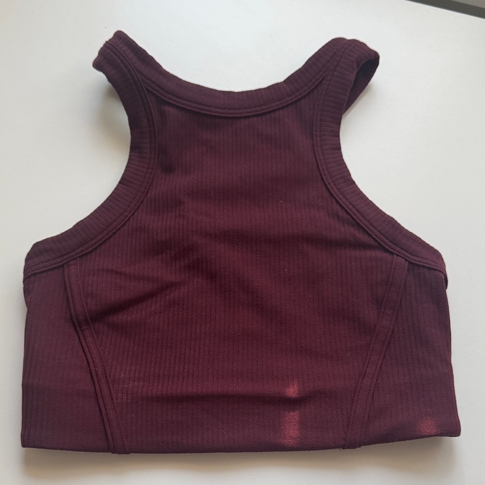 Lululemon Ribbed Athletic Sports Bra